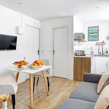 Apartment Sejour Chaleureux Proche Buttes-chaumont Paris